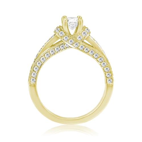 Luxuriöser Verlobungsring mit Diamanten Jiezel