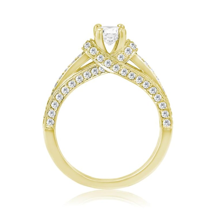 Luxuriöser Verlobungsring mit Diamanten Jiezel 4474