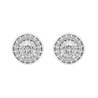 Halo Ohrringe mit Lab Grown Diamanten Zulfikar