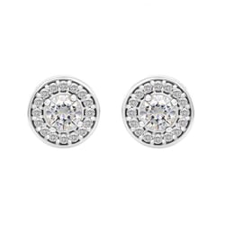 Halo Ohrringe mit Lab Grown Diamanten Zulfikar