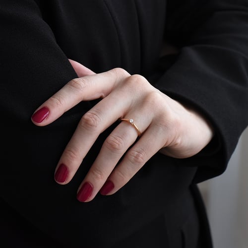 Ring mit Diamanten mit Karatgewicht nach Wahl Glynn