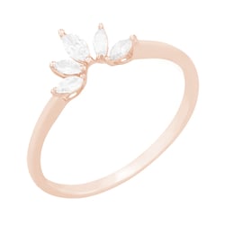 Eleganter Ring mit Lab Grown Diamanten in Marquise-Form Maurice