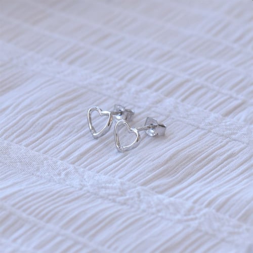 Schmuckset aus Gold in Herzform mit Diamanten Monroe