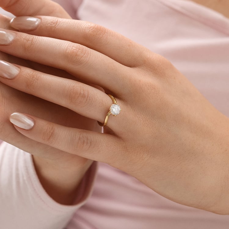 Atypischer Verlobungsring 155128