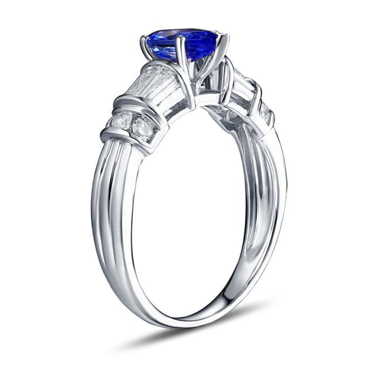 Diamantring mit Tansanit 9868