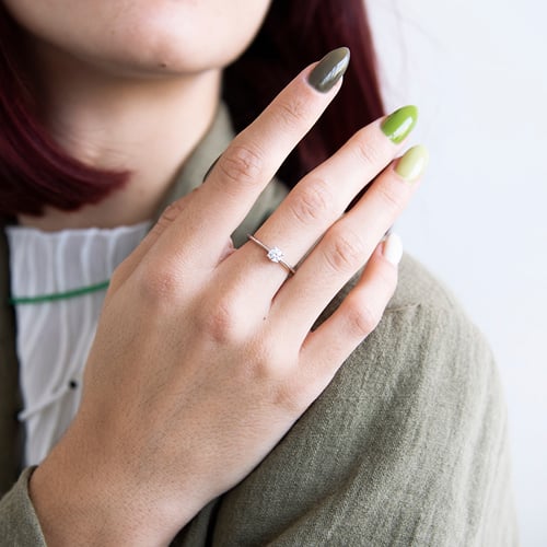 Eleganter Verlobungsring mit Diamanten Nixon
