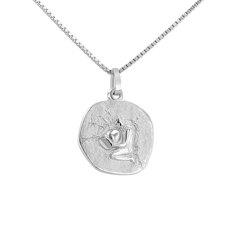 Silberanhänger mit Symbolen des Tierkreiszeichens 136470