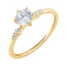 Verlobungsring mit Diamanten Kristia