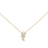 Cluster Kette mit Lab Grown Diamanten Barto