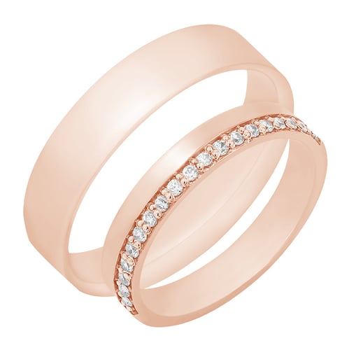Eheringe aus Gold mit Lab Grown Diamanten Heavana