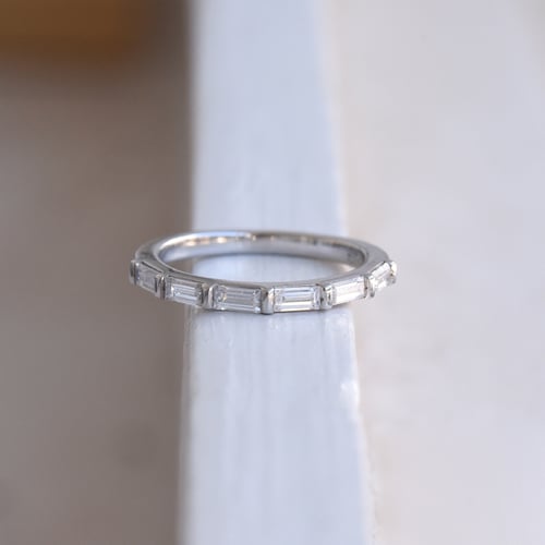 Eleganter Ring mit Baguette Diamanten Marilyn