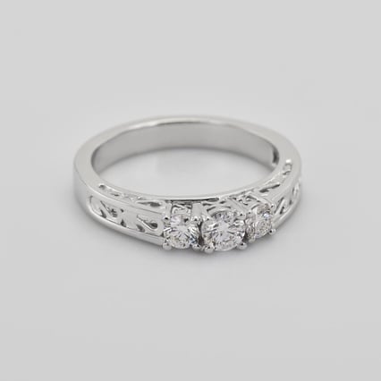 Vintage Verlobungsring mit Lab Grown Diamanten Lariah