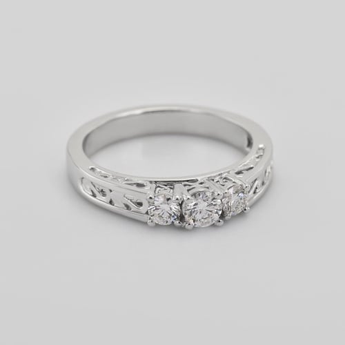 Vintage Verlobungsring mit Lab Grown Diamanten Lariah