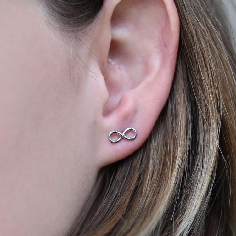 Ohrstecker mit Unendlichkeitszeichen Infinity 22376