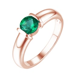 Goldring mit Smaragd Yaduvir
