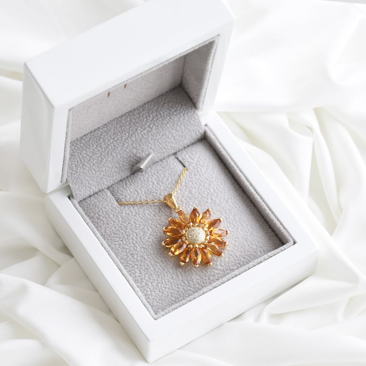 Citrinblume in Anhänger Kapwea 82685