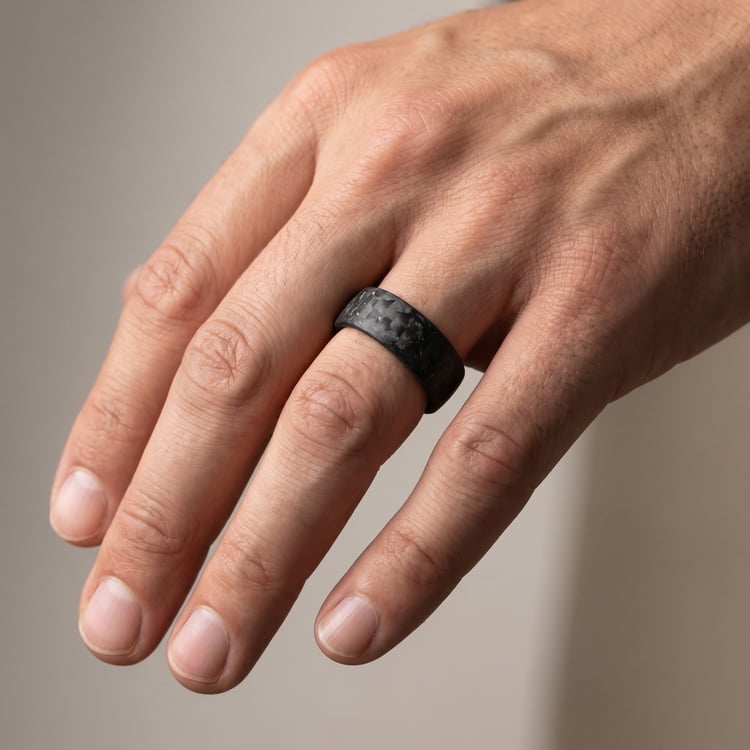 Ring aus Carbon Beata 167768