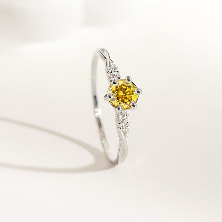 Verlobungsring aus Gold mit 0.36ct IGI-zertifiziertem Lab Grown Diamanten Mileva 158302