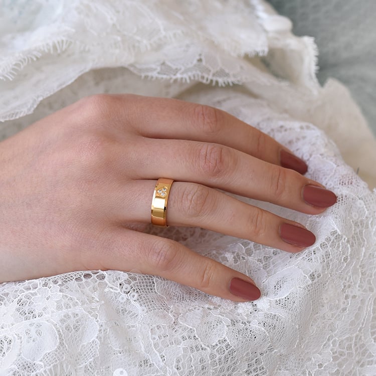 Ehering aus Gold 63300