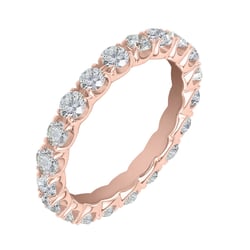 Goldener Memoryring mit Diamanten Sykes