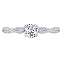 Verflochtener Verlobungsring mit zertifiziertem Lab Grown Diamanten Minna