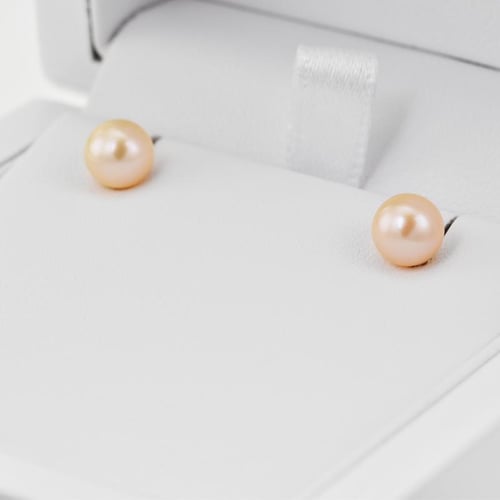 Ohrringe mit 6 - 6.5 mm Perlen Balbina