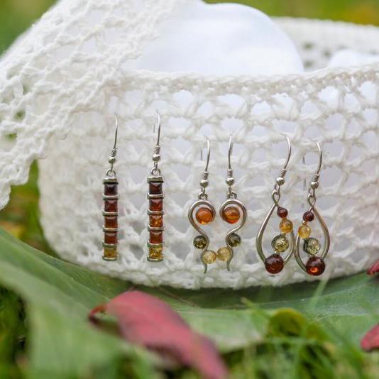 Bernstein Ohrringe 14173