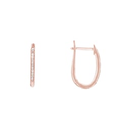 Elegante Ohrringe mit Diamanten Ayaz