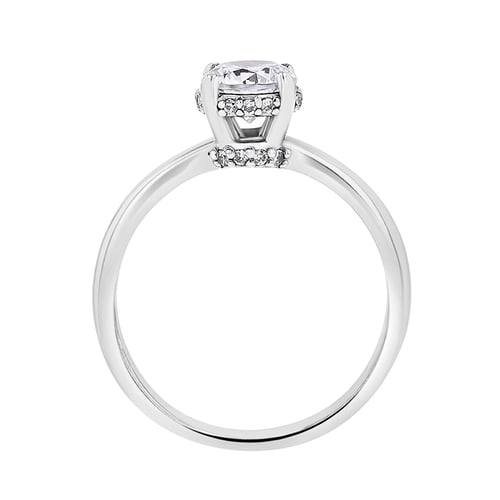Klassischer Verlobungsring mit Diamant Xela