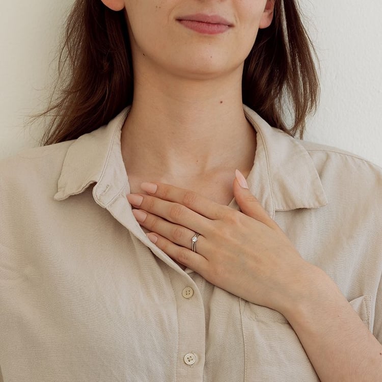 Ringset mit Diamanten Ihrer Wahl Villiane 131599