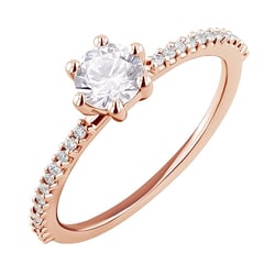 Verlobungsring mit Diamanten Cynthia