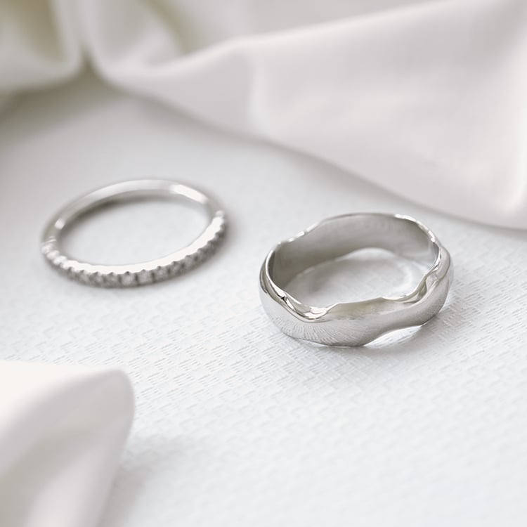 Goldener Eternity-Ring mit 1.50 mm Lab Grown Diamanten Otila 125642