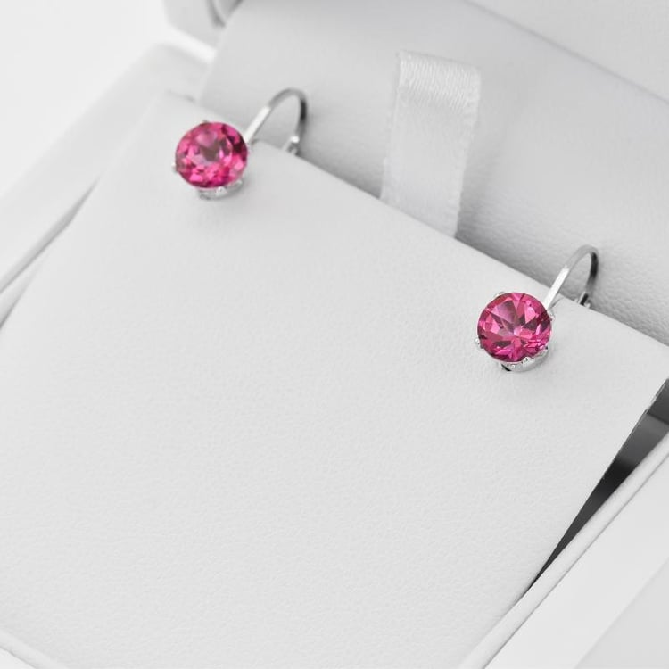 Ohrhänger mit Topasen 35268