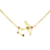 Halskette mit Tierkreiszeichen Sagittarius