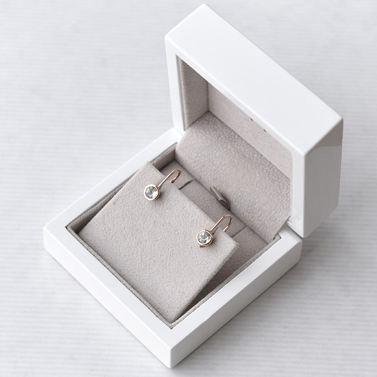 Ohrringe mit Topasen 72927