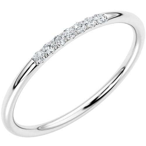 Ring mit einer Reihe Lab Grown Diamanten Persis