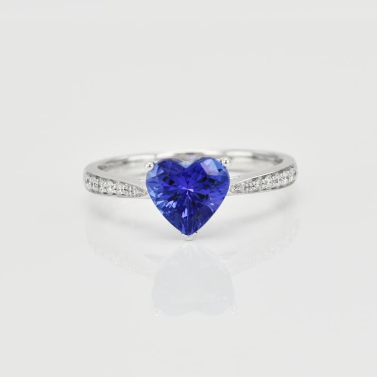 Tansanit Herzring 16553