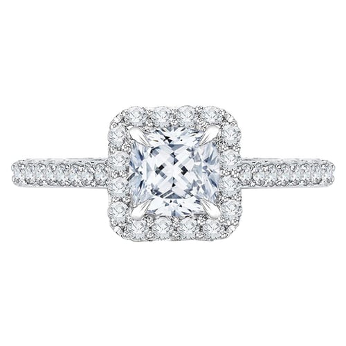 Verlobungsring mit Cushion-Diamant Carmelo