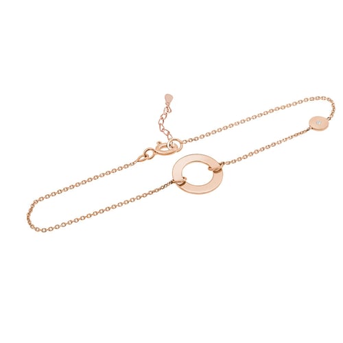 Trendy Armband aus Silber mit einem Diamanten Virginia