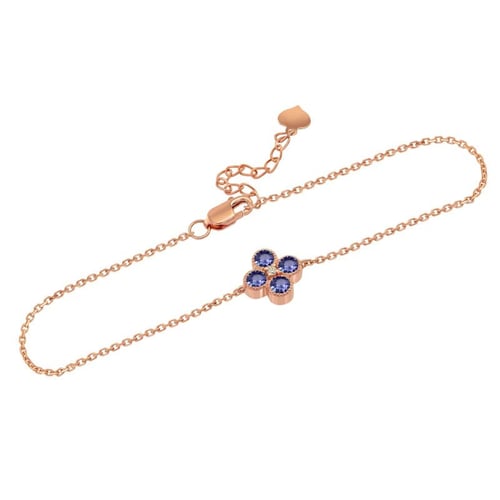 Tansanitarmband mit Diamanten Reith