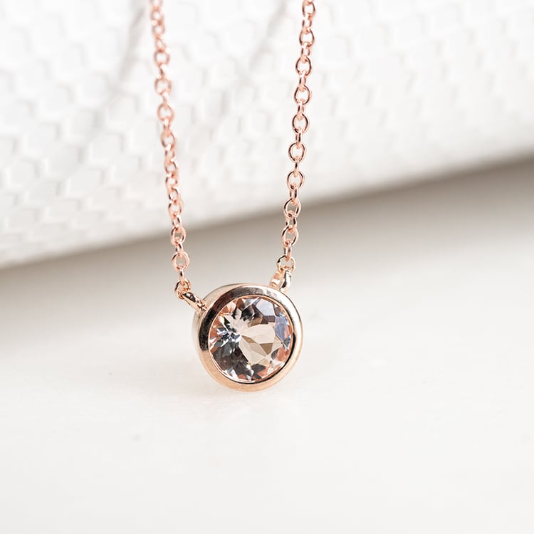 Silberkette mit Morganit Jonie 132078