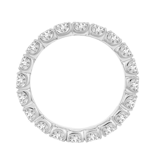 Platin-Ring rundum mit Diamanten besetzt Sykes