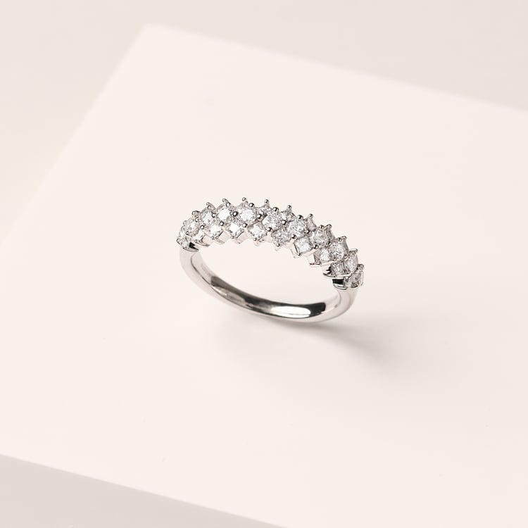Half-Eternity-Ring aus Gold mit Lab Grown Diamanten Govind 165504