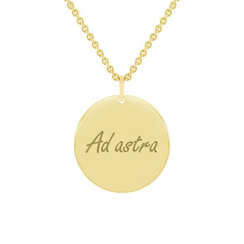 Halskette mit Gravur 64419