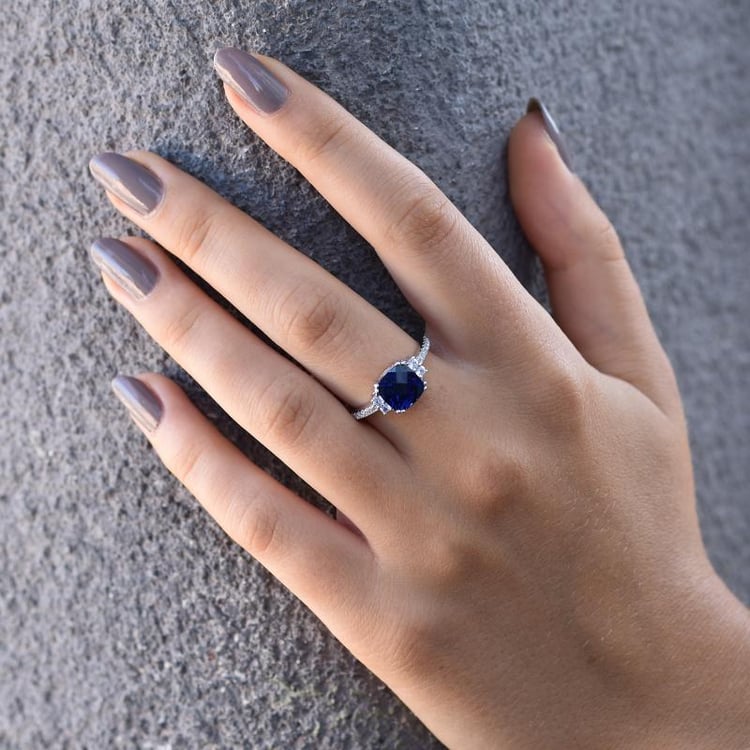 Ring mit Diamanten 34671