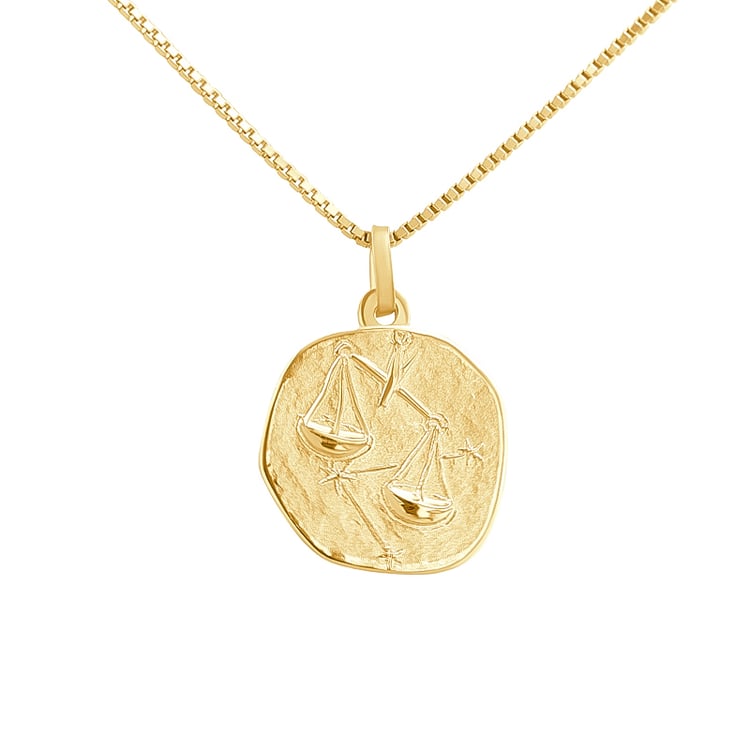 Goldanhänger mit Symbolen des Tierkreiszeichens 143658