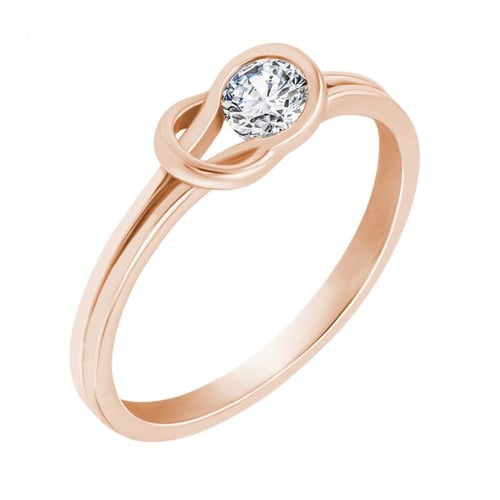 Modischer Verlobungsring mit Diamant Cereah