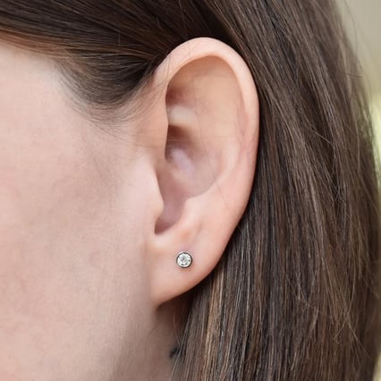 Ohrringe mit 0.20 ct Diamanten Themisena