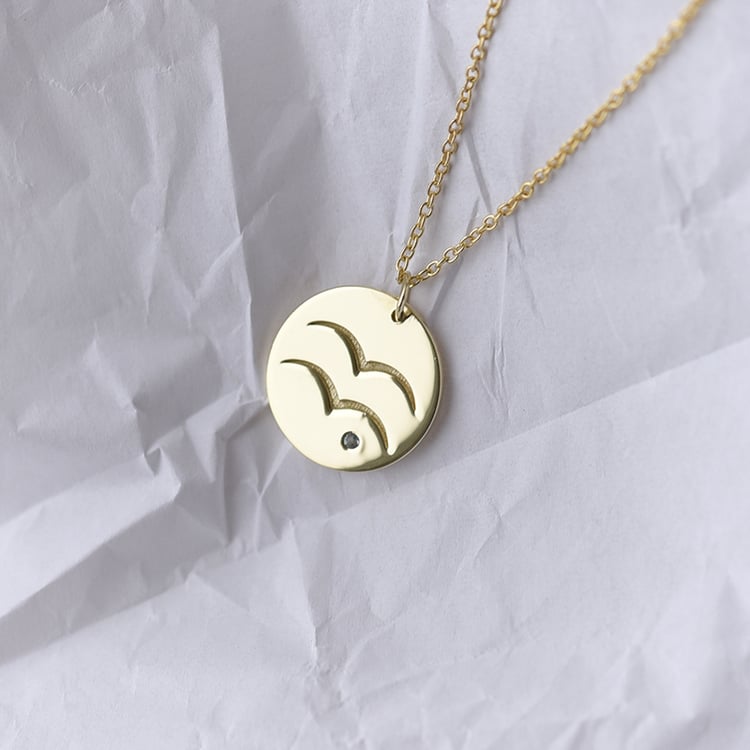 Anhänger mit Sternzeichen Wassermann 63324