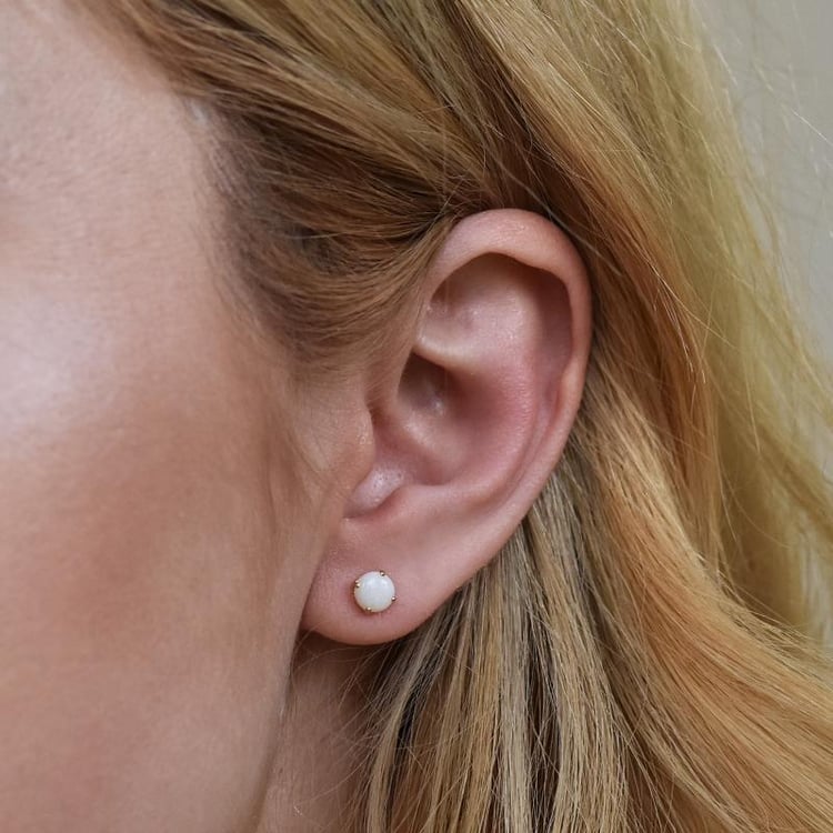 Ohrstecker aus Gold mit Opal 54183